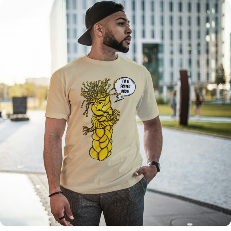  I’m a Frayed Knot - Men's T-shirt Thumbnail