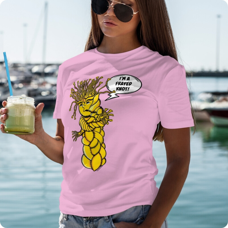 I'm A Frayed Knot - Women's Graphic T-shirt Thumbnail