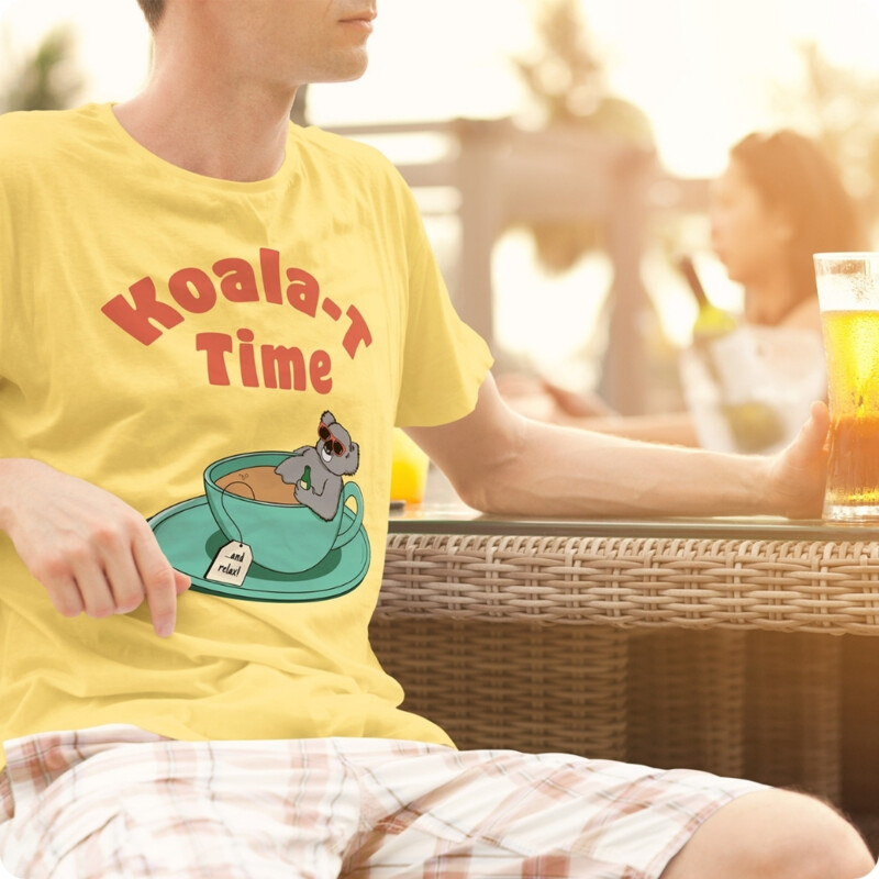  Koala-T Time - Men's T-shirt Thumbnail